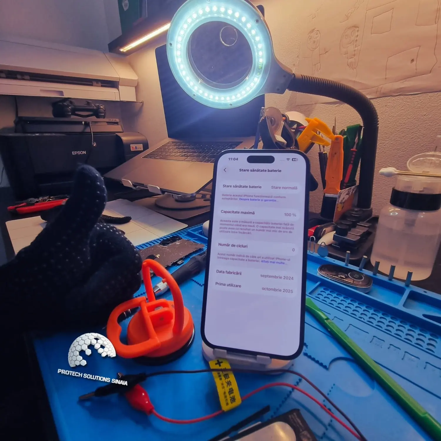 iPhone 16 – Testare după reparație